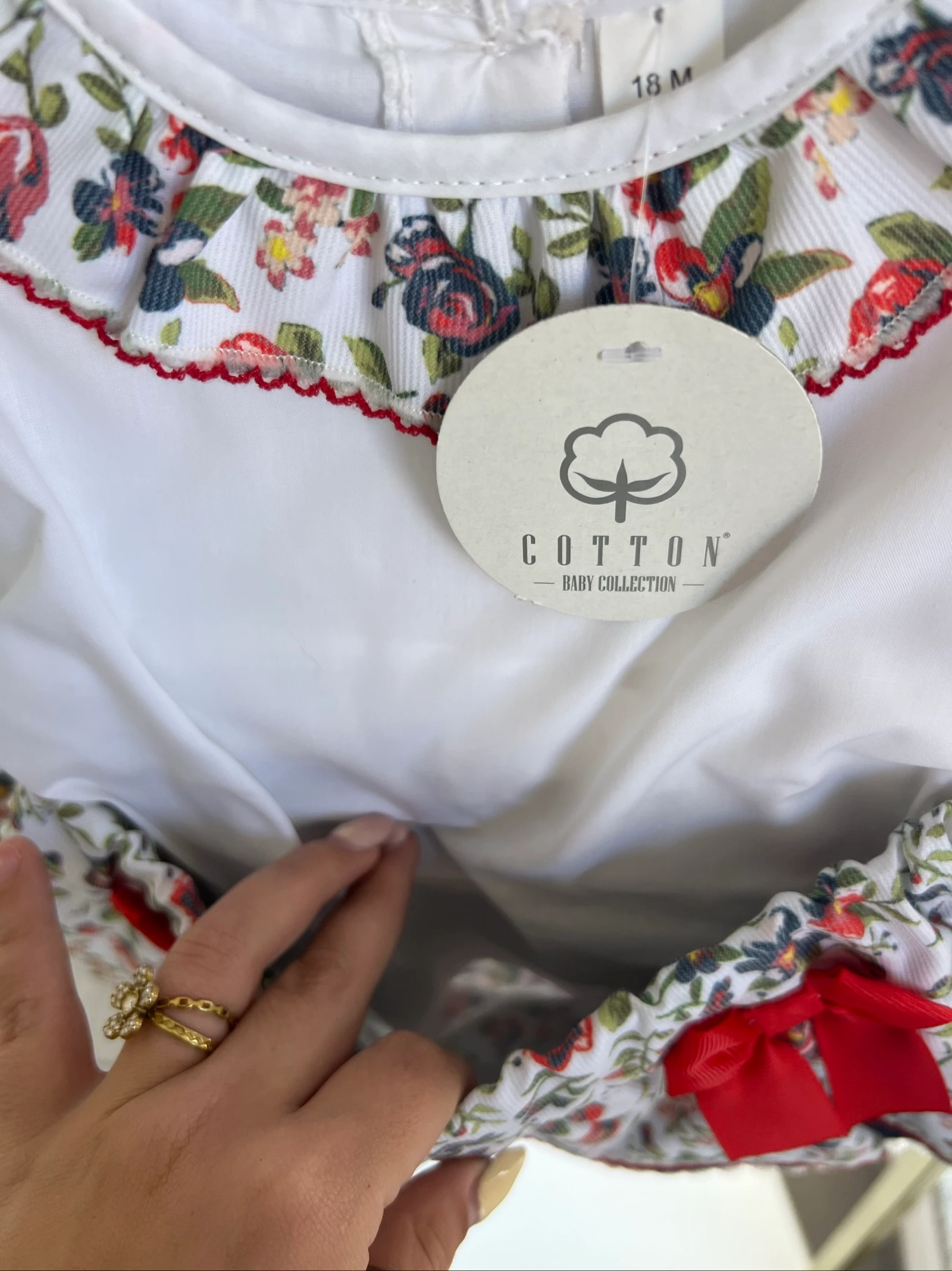 🤍🌸 Bloemen baby-set 18 maanden 🌸🤍 – photo 3